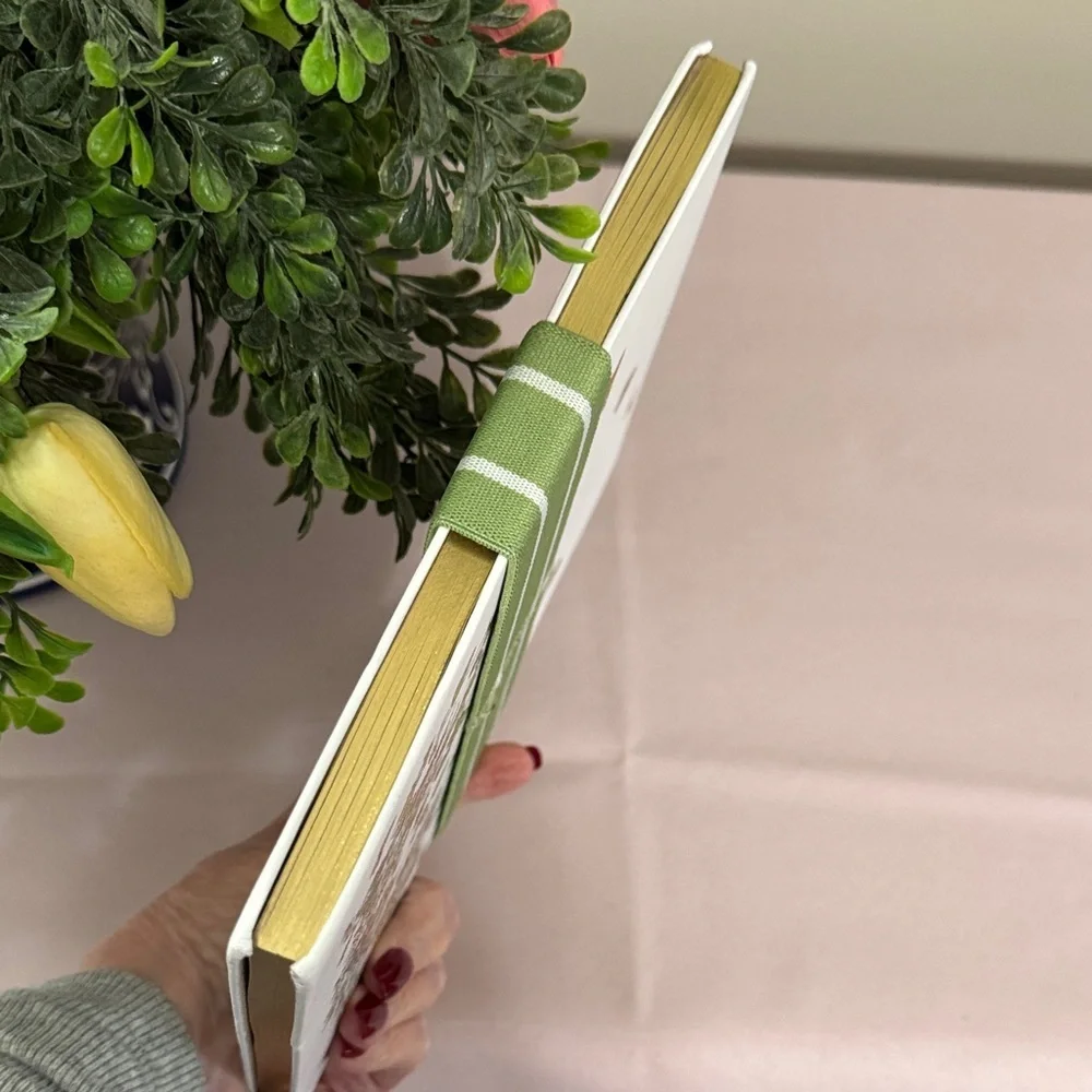 Dior Around the World Notebook with Gold and Green Globe Design